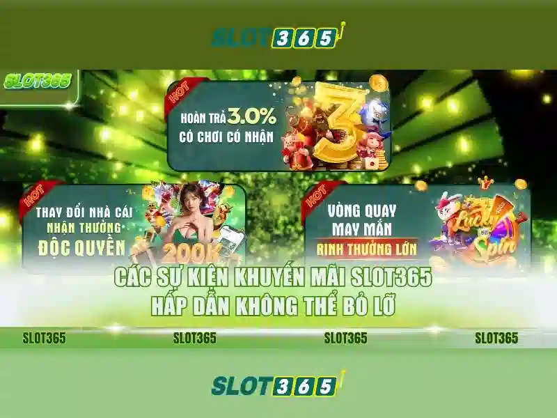 Trải nghiệm người chơi tại Slot365