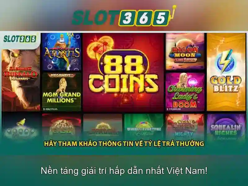 Slot365 – Nền tảng Slot trực tuyến an toàn và đa dạng